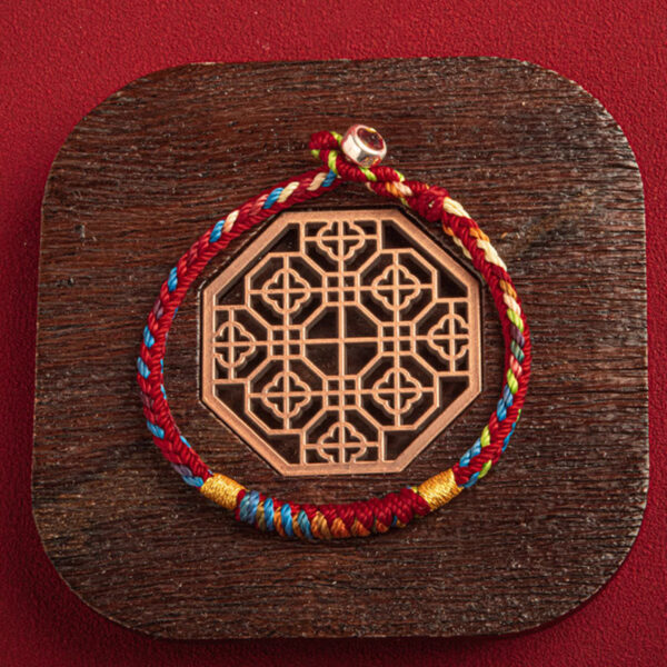 Buddha Stones 'May You Be Safe And Lucky In The Year Ahead' Multicolored Bracelet - 图片 3