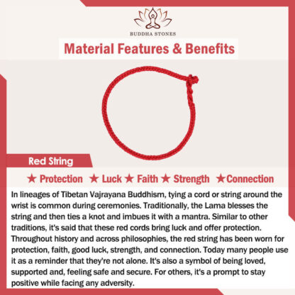Buddha Stones 'May you be blessed with peace and safety in all four seasons' Lucky Multicolored Bracelet - 图片 17