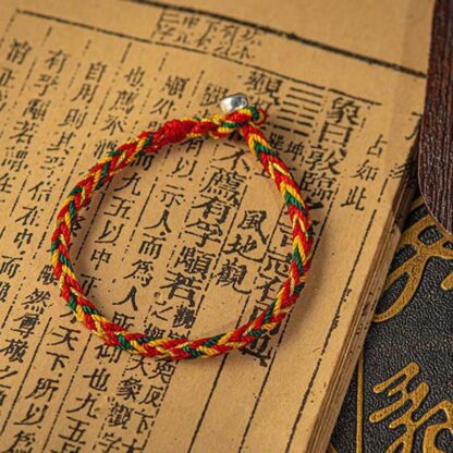 Buddha Stones 'May you be good fortune and success' Lucky Multicolored Bracelet - 图片 8