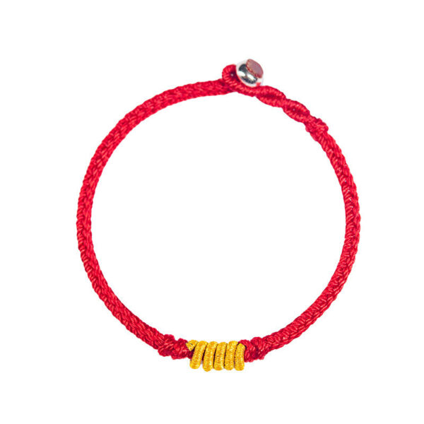 Handcrafted King Kong Knot Luck Protection Braid Rope Bracelet - 图片 9