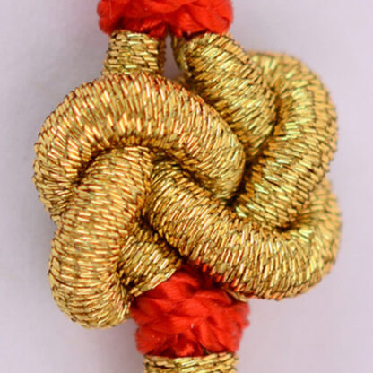 Buddha Stones Handmade Simple Design Chinese Knotting Luck Strength Braid String Bracelet - 图片 15