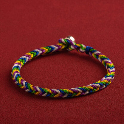 Buddha Stones 'May everything go your way' Lucky Multicolored Bracelet - 图片 9