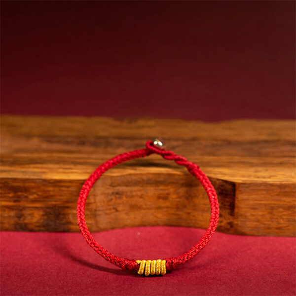 Handcrafted King Kong Knot Luck Protection Braid Rope Bracelet - 图片 5