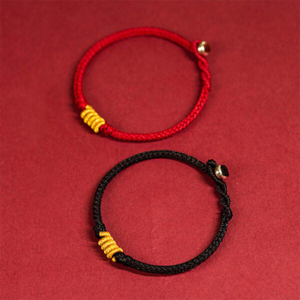 Handcrafted King Kong Knot Luck Protection Braid Rope Bracelet - 图片 15