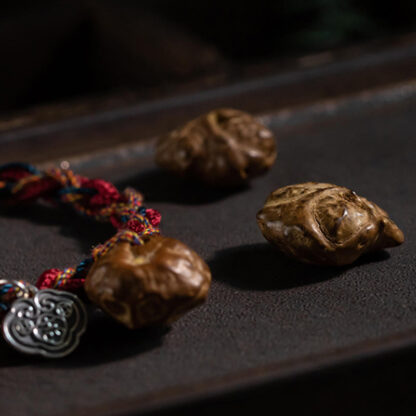 Buddha Stones Tibetan Handmade Colorful Thread 925 Sterling Silver Koi Fish Protection Strength String Bracelet - 图片 9