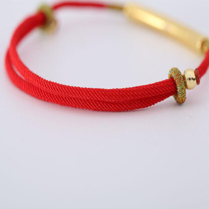 Buddha Stones Tibetan Buddhist Handmade Mani Mantra Lucky Red String Bracelet - 图片 8