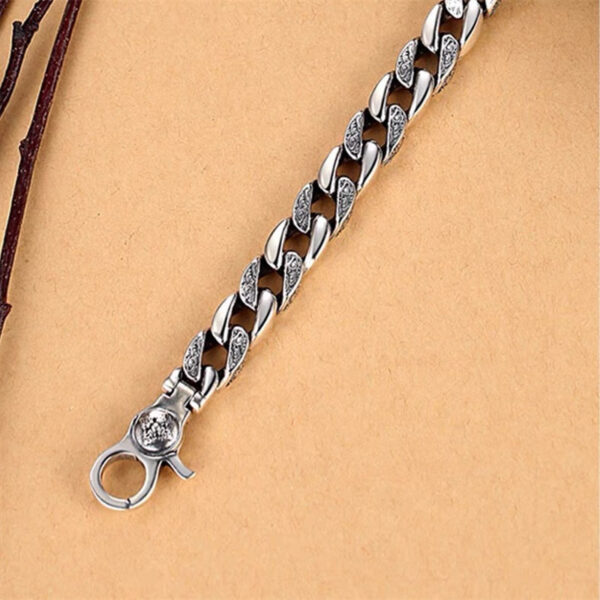 Tibet Om Mani Padme Hum Double Dorje Vajra Creativity Bracelet - 图片 4