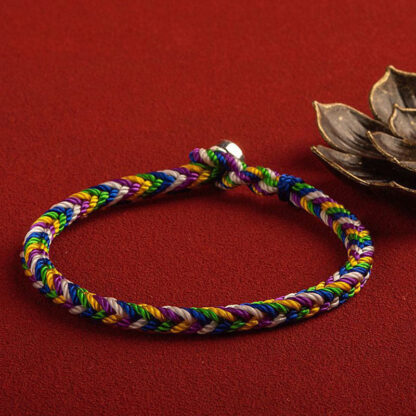 Buddha Stones 'May everything go your way' Lucky Multicolored Bracelet - 图片 12