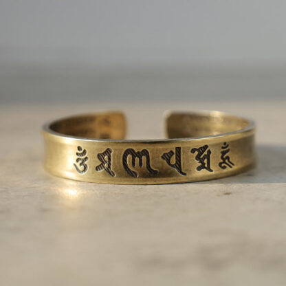 Buddha Stones Tibetan Buddha Mantra Bracelet - 图片 3