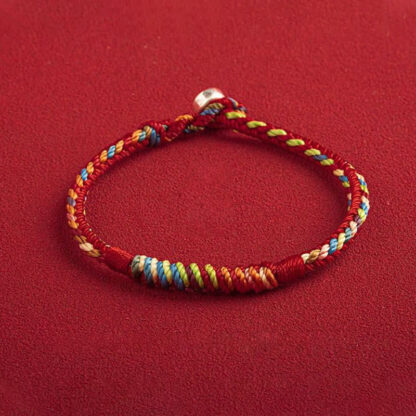 Buddha Stones 'May You Be Safe And Lucky In The Year Ahead' Multicolored Bracelet - 图片 14