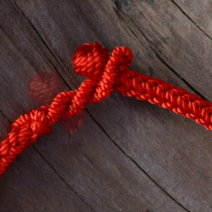 Buddha Stones Handmade Simple Design Chinese Knotting Luck Strength Braid String Bracelet - 图片 17