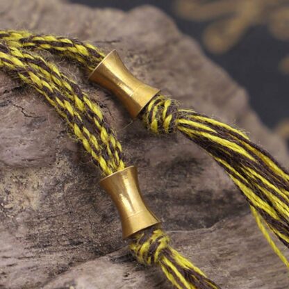 Buddha Stones Tibetan Curse Six True Words Wealth Bracelet - 图片 8