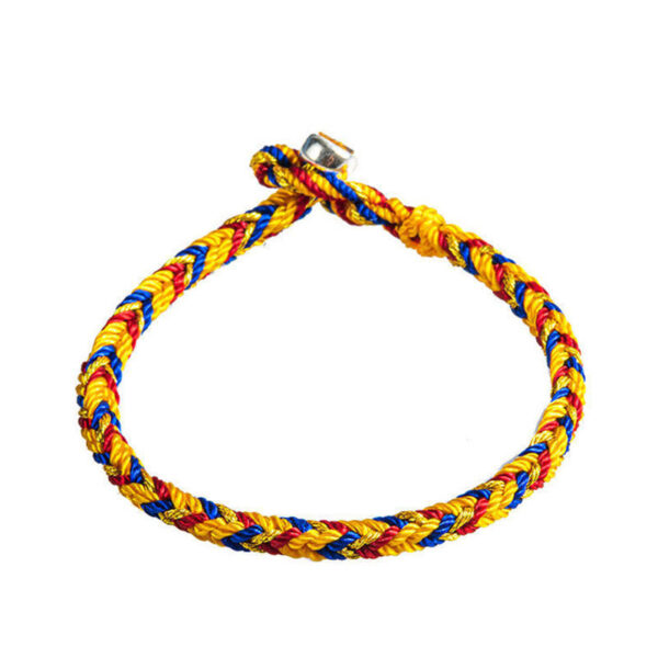 Buddha Stones 'May you be safe and sound all year round' Lucky Multicolored Bracelet - 图片 9