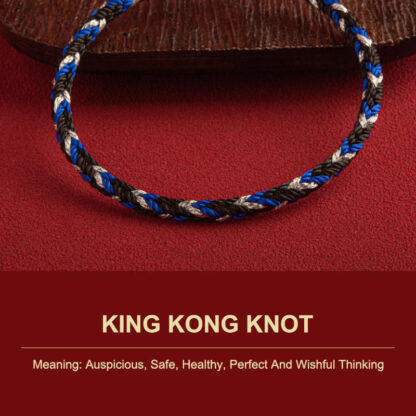 Buddha Stones 'May prosperity fill your life' Lucky Multicolored Bracelet - 图片 6
