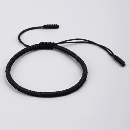 Buddha Stones Tibetan 3Pcs King Kong Knot Handcrafted Amulet Strength Bracelet - 图片 7