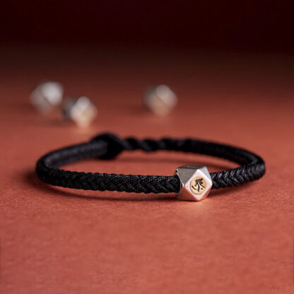 925 Sterling Silver Handmade Chinese Zodiac Natal Buddha Luck Protection Braided String Bracelet (Extra 30% Off | USE CODE: FS30) - 图片 8