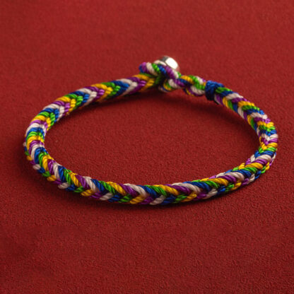 Buddha Stones 'May everything go your way' Lucky Multicolored Bracelet - 图片 11
