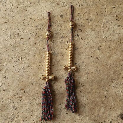 Tibet 108 Mala Beads Bodhi Seed Bagua Vajra Wealth Bracelet - 图片 8