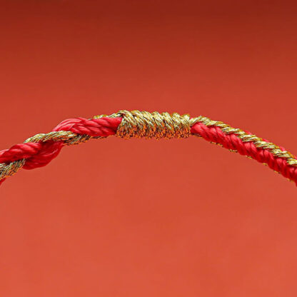 Buddha Stones Handmade Chinese Zodiac Rabbit Rooster Rat Horse Dragon Protection Braid String Bracelet - 图片 5