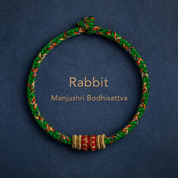 Buddha Stones Tibet Handmade Chinese Zodiac Natal Buddha Luck Strength Braided String Bracelet - 图片 13