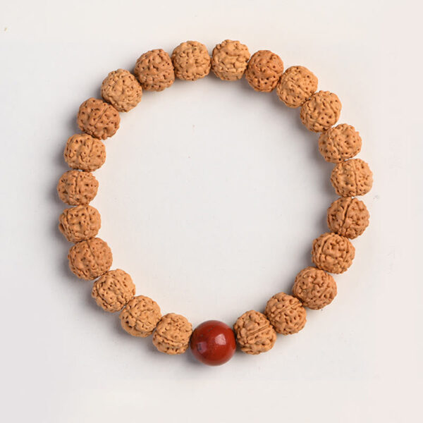 Tibet Rudraksha Bodhi Seed Wealth Auspiciousness Bracelet - 图片 12