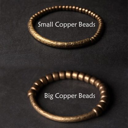 Simple Design Copper Brass Bead Luck Wealth Bracelet - 图片 14