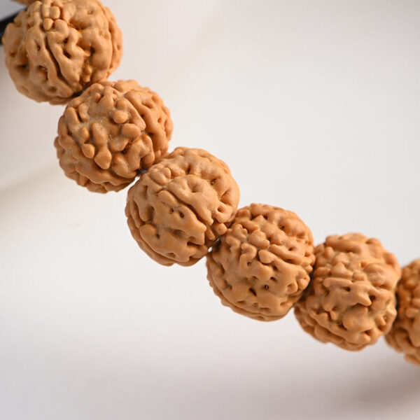 Tibet Rudraksha Bodhi Seed Wealth Auspiciousness Bracelet - 图片 4
