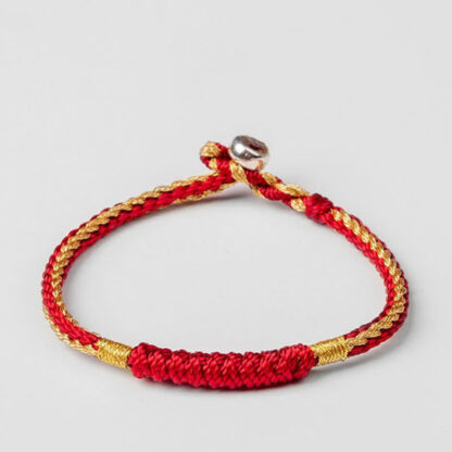 Buddha Stones Tibetan Handmade Braid Luck String Protection Bracelet - 图片 4