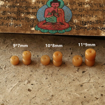Tibet 108 Mala Beads Bodhi Seed Bagua Vajra Wealth Bracelet - 图片 12