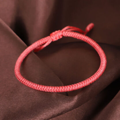 Buddha Stones Tibetan 3Pcs King Kong Knot Protection Braided Bracelet - 图片 5