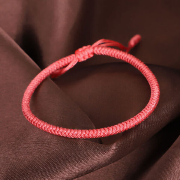 Buddha Stones Tibetan 3Pcs King Kong Knot Protection Braided Bracelet - 图片 5