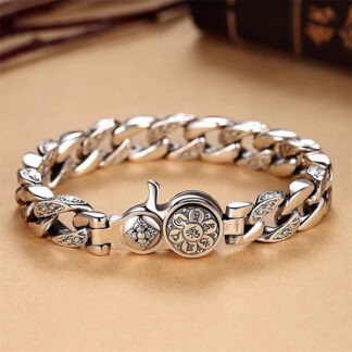 Tibet Om Mani Padme Hum Double Dorje Vajra Creativity Bracelet