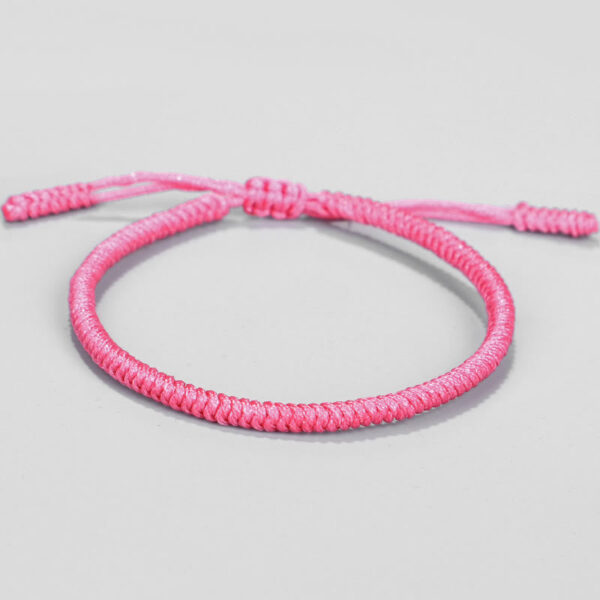 Buddha Stones Tibetan 3Pcs King Kong Knot Protection Braided Bracelet - 图片 8