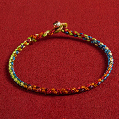 Buddha Stones 'May you be blessed with peace and safety in all four seasons' Lucky Multicolored Bracelet - 图片 12