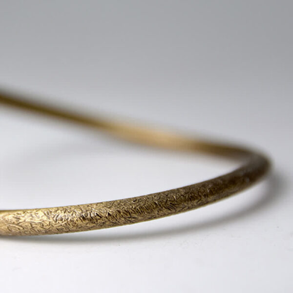 Buddha Stones Simple Design Copper Luck Adjustable Cuff Bracelet - 图片 13