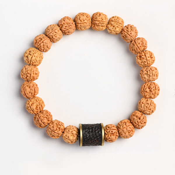 Tibet Rudraksha Bodhi Seed Wealth Auspiciousness Bracelet - 图片 24