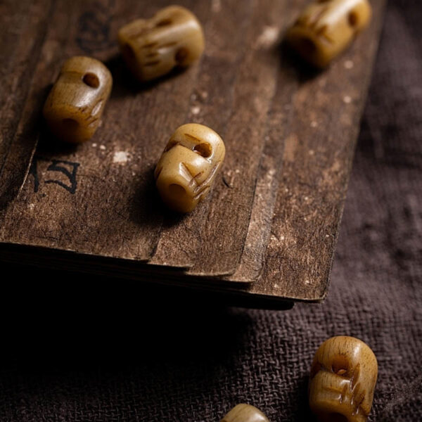 Tibetan Yak Bone The Lord Of The Corpse Forest Keep Away Evil Spirits Bracelet - 图片 11