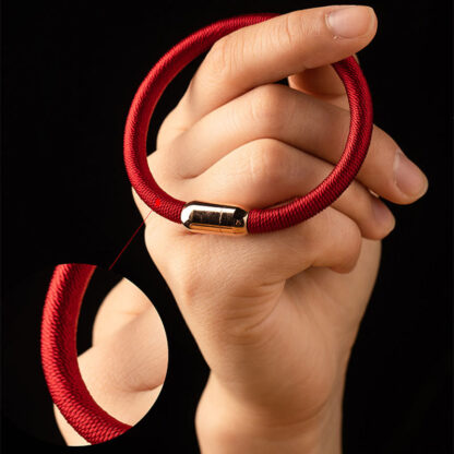 Tibetan Handmade King Kong Knot Protection Magnetic Buckle Braided Bracelet - 图片 18